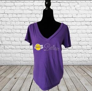 Lakers V Neck Top
